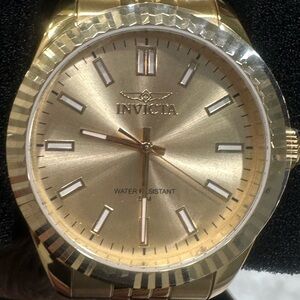 Invicta Specialty Oxford Men's Watch - 43mm, Gold